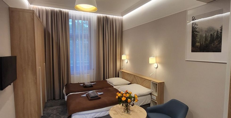 Odbiór nowych pokoi w Sanatorium Gryf